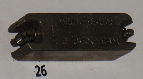 Wickersham quoin letterpress - wickersham, quoin,