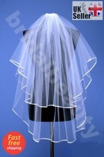 White Ivory Wedding Veil