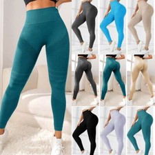 Women Scrunch Butt Lift Leggings Gym Seamless High Waisted Workout Yoga Pants