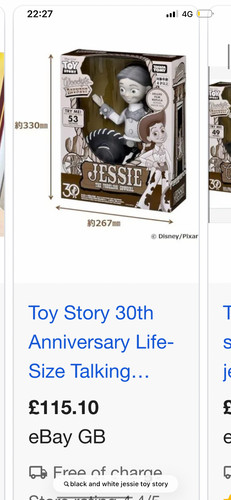 Jessie toy story talking - story, doll