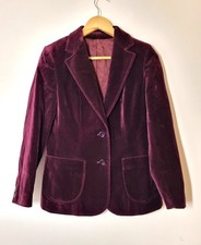 St Michael Velvet Blazer Size