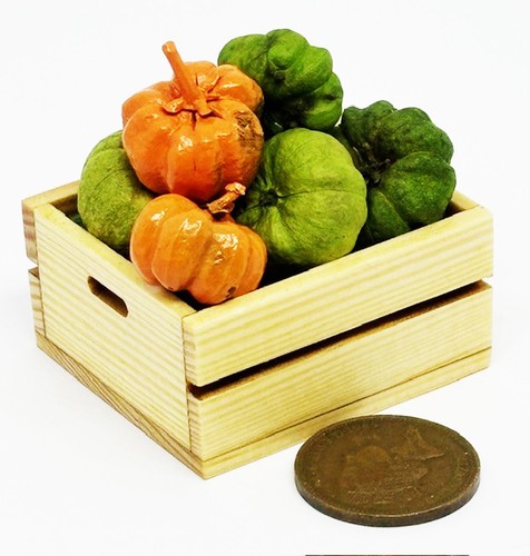 Dolls house pumpkin filled - house,