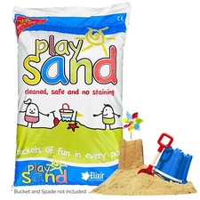 Kids High Quality Play Pit Sand | Safe, Washed, Non-Stain Sand | 25kg Bags