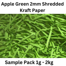 Apple green coloured - green, kraft