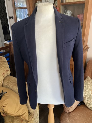 Zara denim couture blazer - zara,