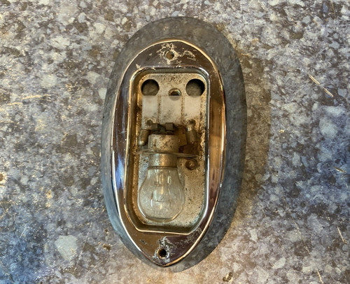 Lucas chrome right - right, rear