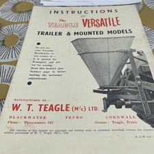 Teagle of Truro versatile