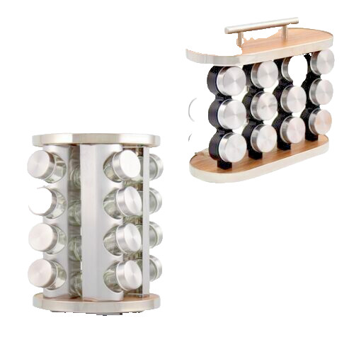 Spice herb jar rack holder - spice,