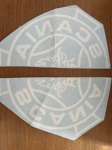 Scania griffin window - window, stickers
