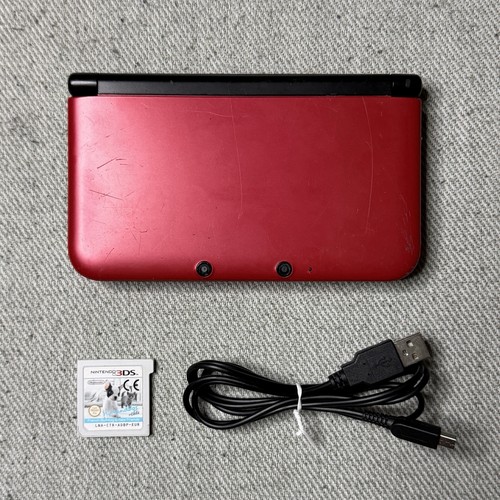 Nintendo 3ds metallic red - xl,
