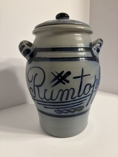 Vintage blue gray stoneware - vintage,