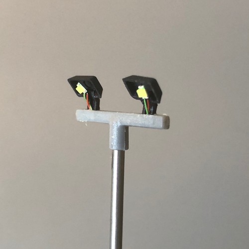 Model floodlights lamp post - uk,