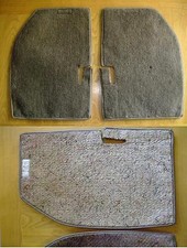 Jaguar XJS CARPETS REAR ORIGINAL BEIGE Tappeti posteriori  in ottime condizioni