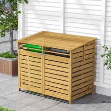 Double Wheelie Bin Storage