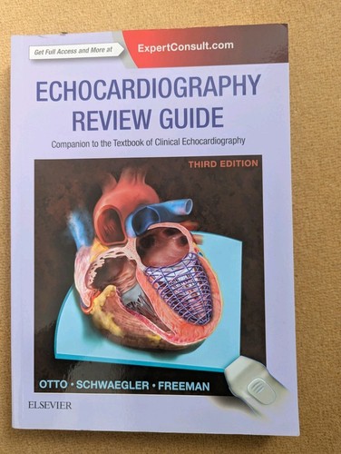 Echocardiography review guide - echocardiography,