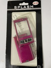 Nokia N95 Mobile Phone Fascia Cover case Housing + Keypad Pink / Red Colour