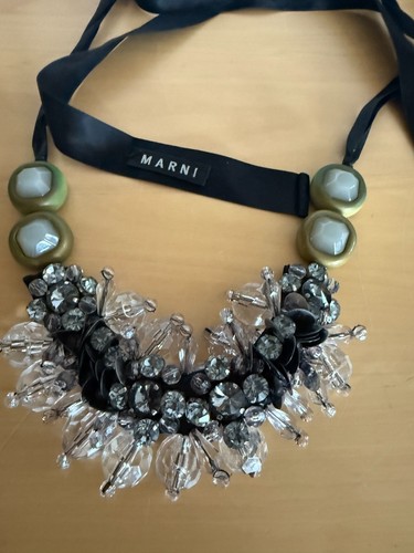 Marni chunky caviar necklace