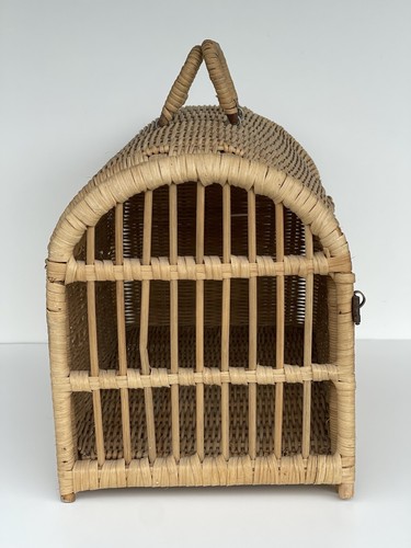 Wicker rattan pet - pet, carrier