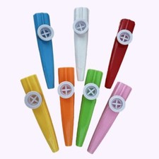 1/5/10PCS Kazoo Flute Plastic Musical Toy Colorful Kazoo  Party