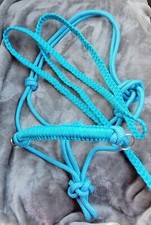 Handwoven Turquoise/Aqua Rope