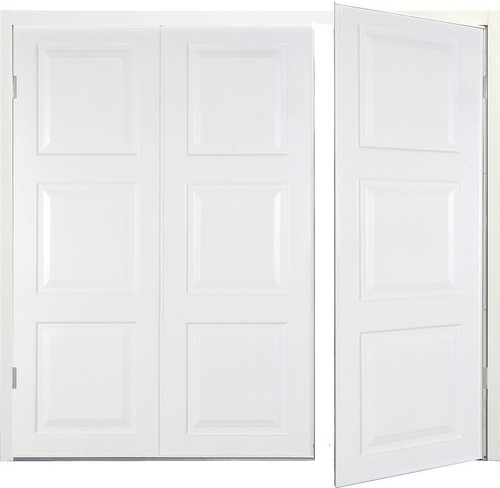 New side hinged garage door - new,