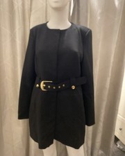 Women’s Black Coat Zara Size