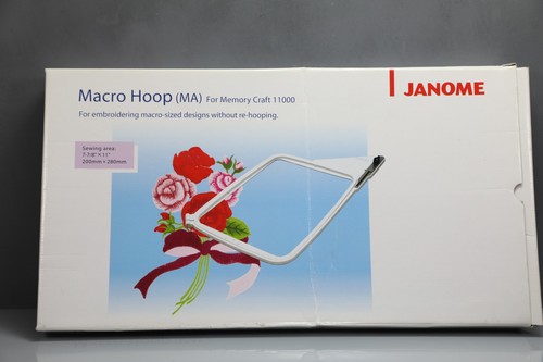 Boxed janome macro hoop memory - janome,