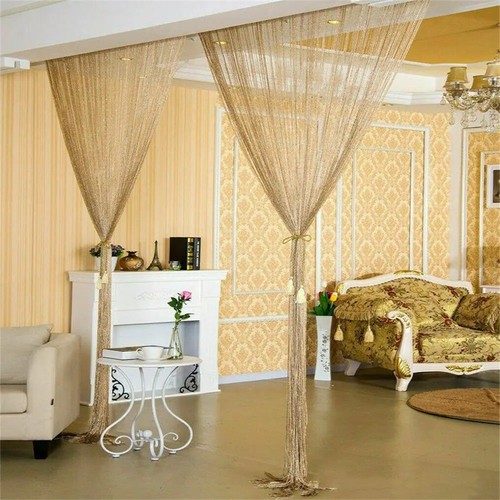 Hanging glitter curtains - hanging,
