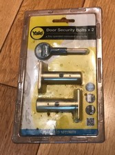 YALE DOOR SECURITY BOLT BRASS