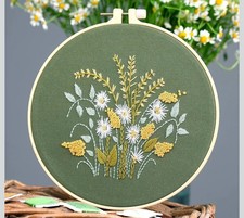 Floral Embroidery Kit