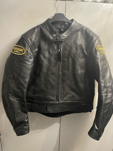 Vanson leathers leather jacket - vanson,