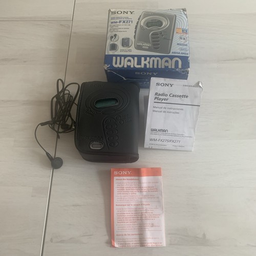 Sony walkman fx271 - sony, radio