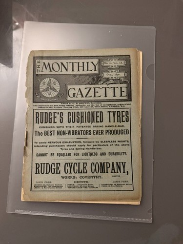 Ctc monthly gazette - oct, 1890