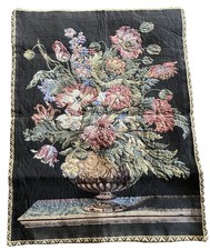 Vintage 90s Floral Tapestry