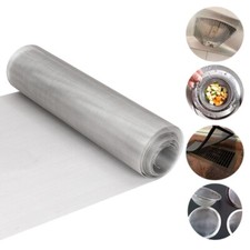 Metal Wire Mesh Rolls Stainless Steel Woven True Micron Fine Filtration Screen