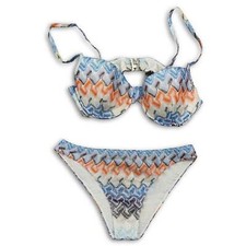 Missoni Classic Bikini Multicolour With Blue Base