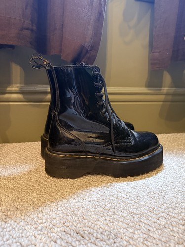 Martens jadon black patent - dr.,
