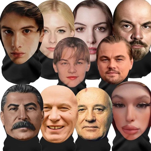 New printed mask - new, 3d