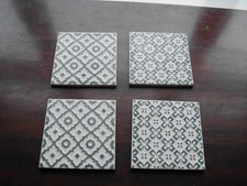 VINTAGE ? DECORATIVE   ITALIAN TILES  10cm x 10cm  x 4
