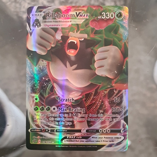 Pokémon tcg rillaboom vmax - pokémon,