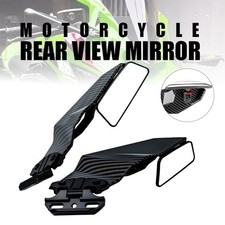 Carbon Fiber Style Rearview Side Mirrors for Suzuki GSXR600 GSXR750 GSXR1000