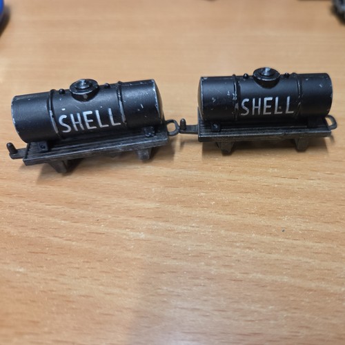 Vintage railway shell tanker - vintage,