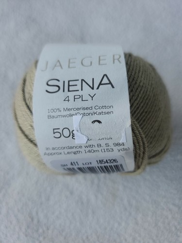 Jaeger siena ply yarn 100 - 4, 100%