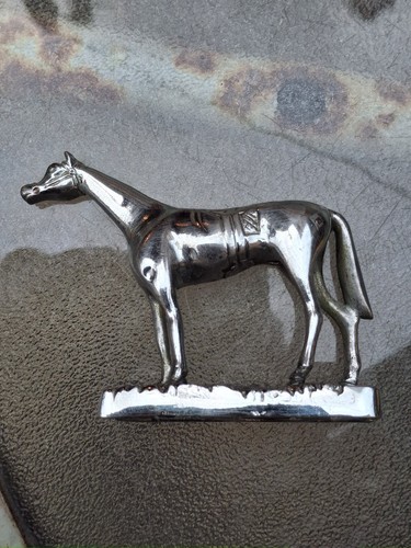 Horse desmo chrome plated - horse,