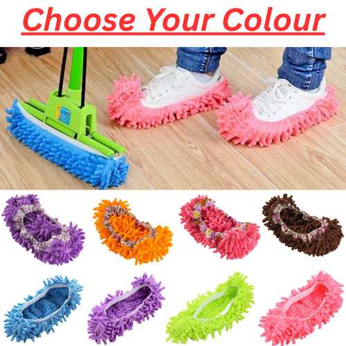 Mop slippers lazy floor - slippers, polish