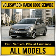 VW Radio Code PIN Unlock RCD