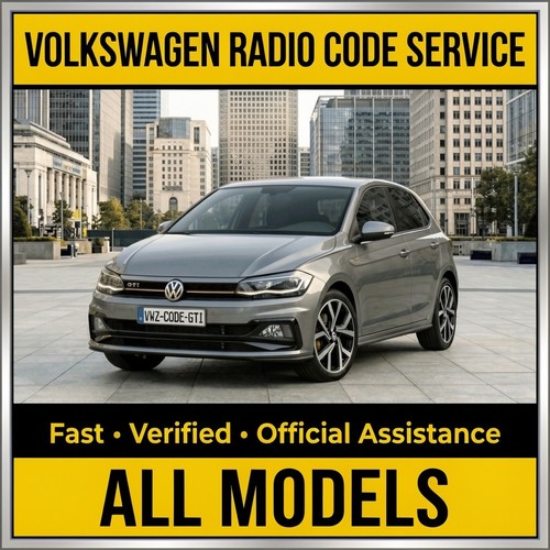 Radio code pin - vw,