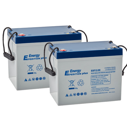 Pair 12v expedition - 12v, 80ah