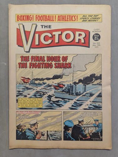 Victor comic 525 march - comic, no