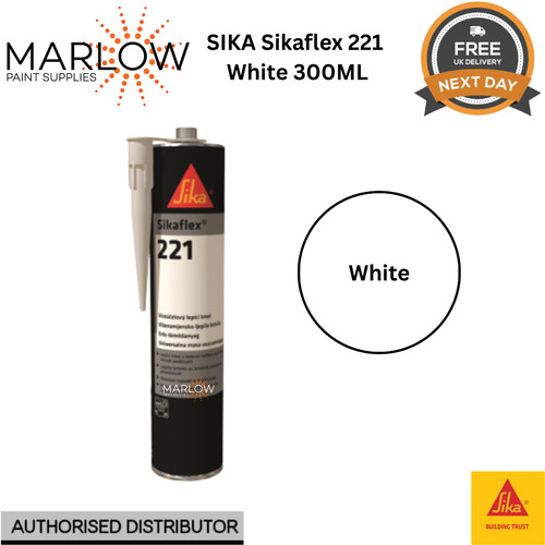 Sika sikaflex 221 white - white, 300ml